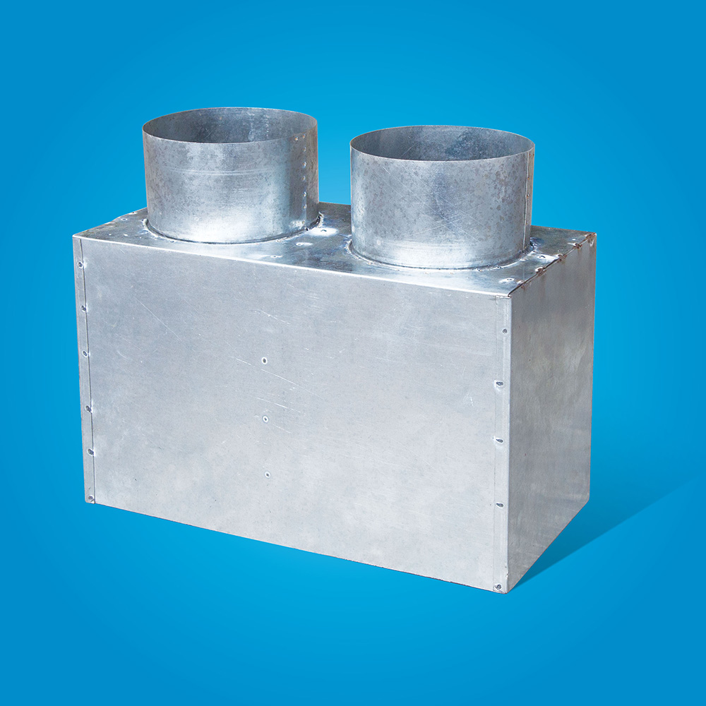 風(fēng)管箱(雙孔) Plenum box