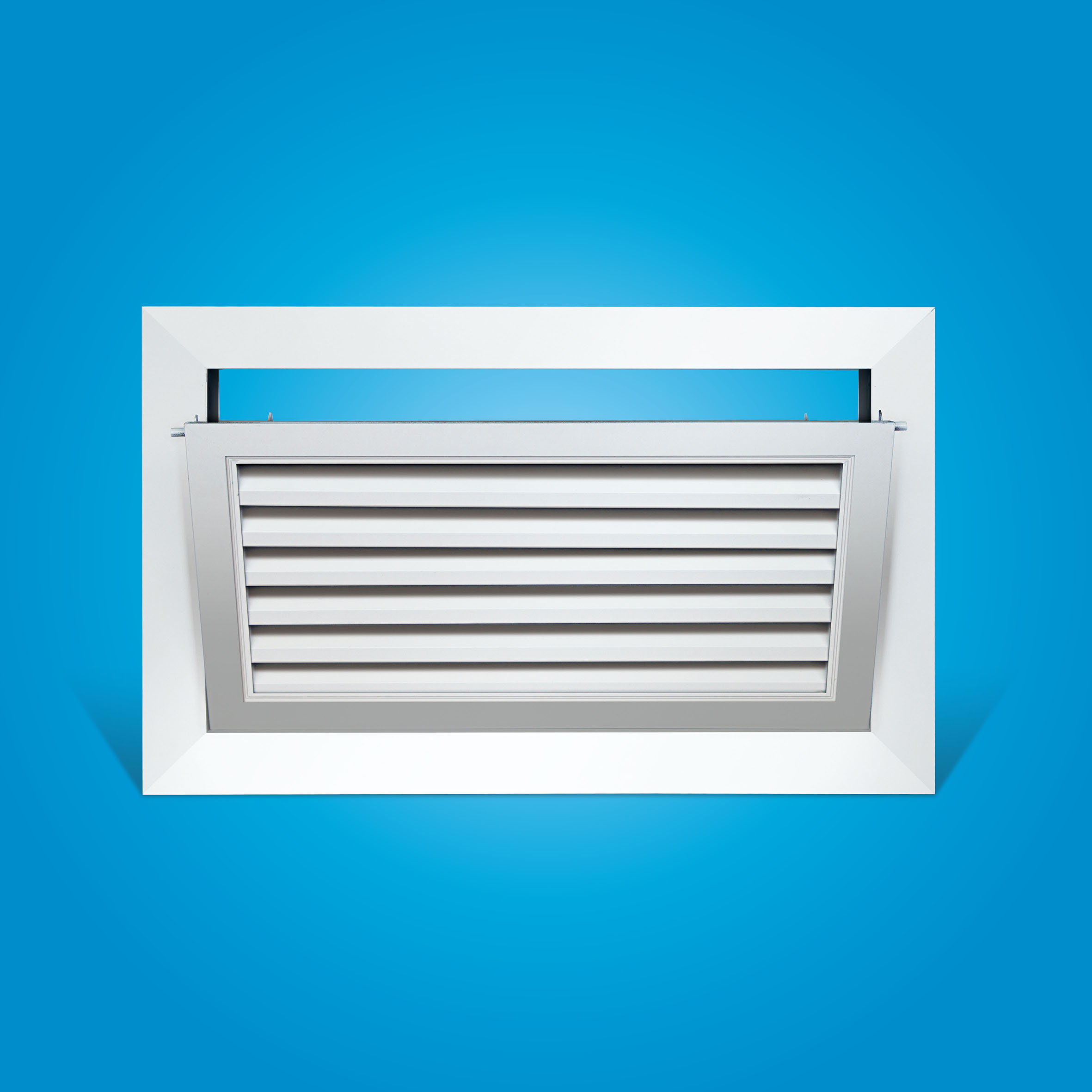 門鉸式大葉回風口 Return air louver-hinged style