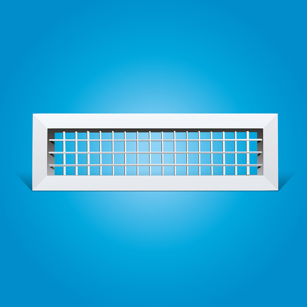 欖形葉雙層活動風口 Double deflection air grille ,XYDG-O